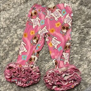 Posh Peanut Pink Floral Pants